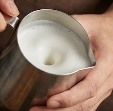 Pure White Milk Foam